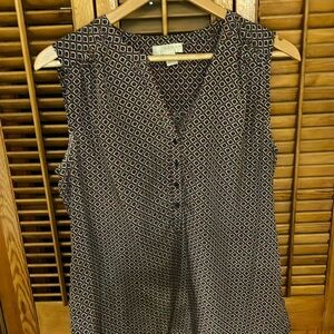 Kenar Large Sleeveless Blouse (Primary colors Red and Blue)